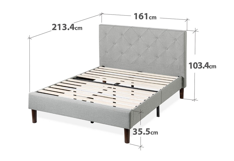 Giường đôi dành cho vợ chồng với rất nhiều kích thước khác nhau như giường Queen size, King size, Master size.