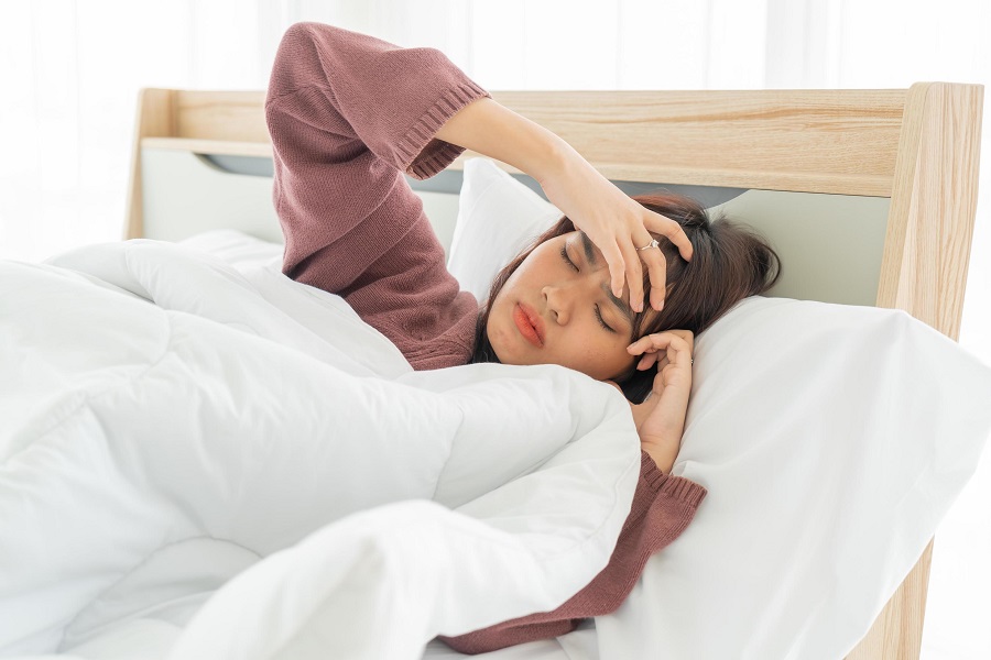 Thiếu ngủ có thể khiến cơ thể mệt mỏi, căng thẳng